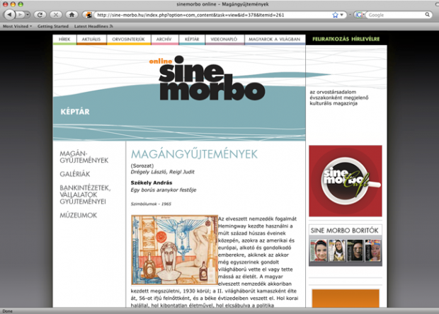 Sine-morbo web