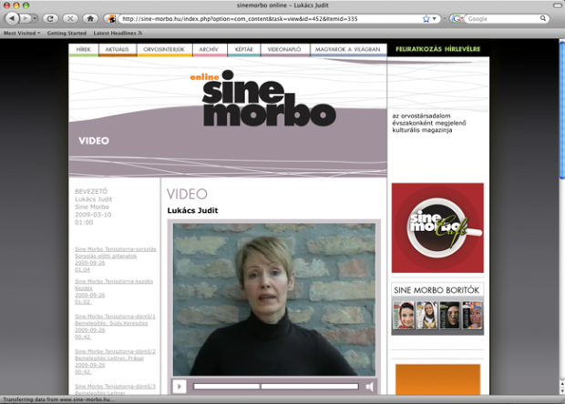 Sine-morbo web