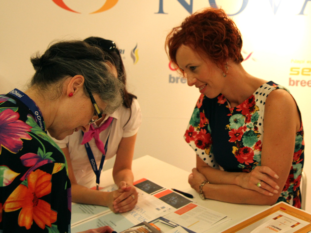 Novartis stand