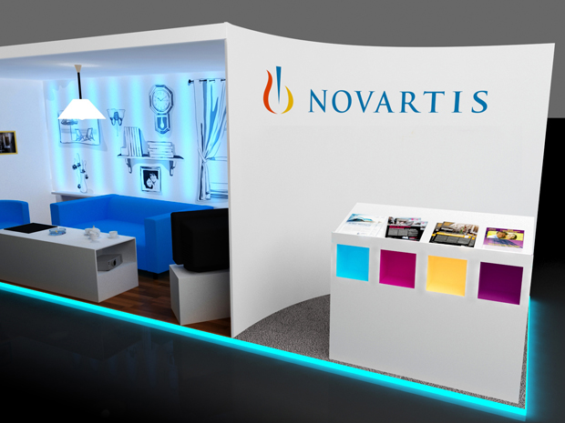 Novartis stand