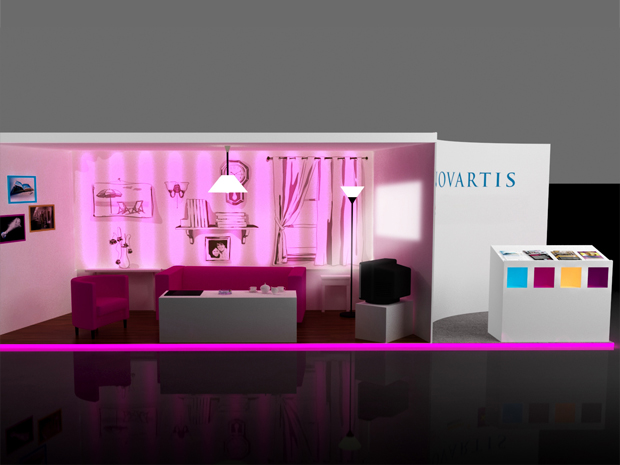 Novartis stand